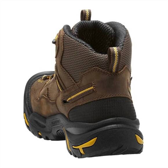 NEW KEEN men's utility hiking boots in brown